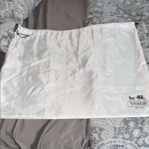 Coach dust bag